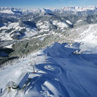 image of mountains and chairlifts